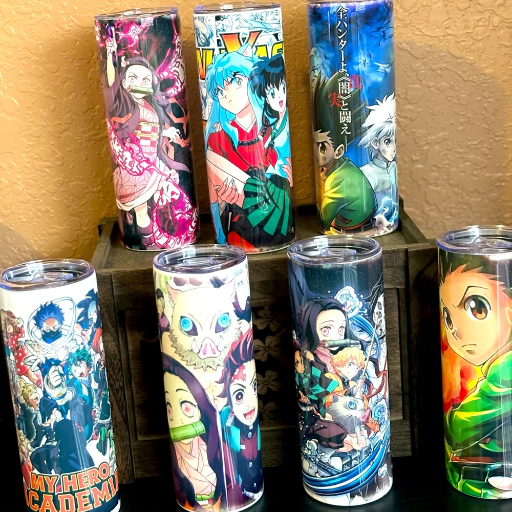 Anime tumblers!